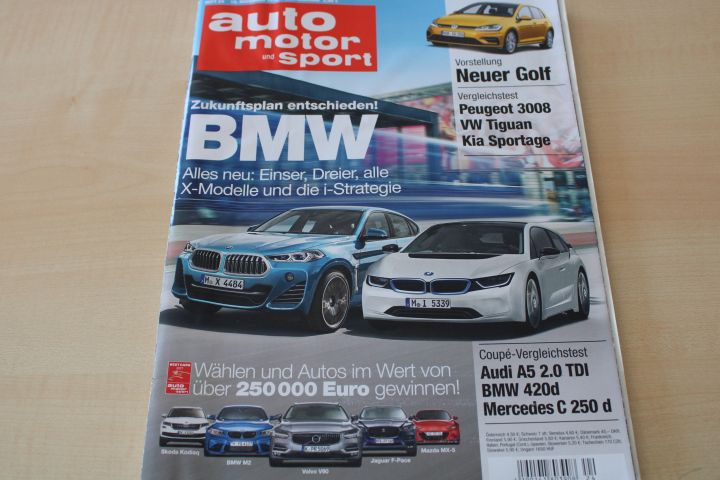 Deckblatt Auto Motor und Sport (24/2016)